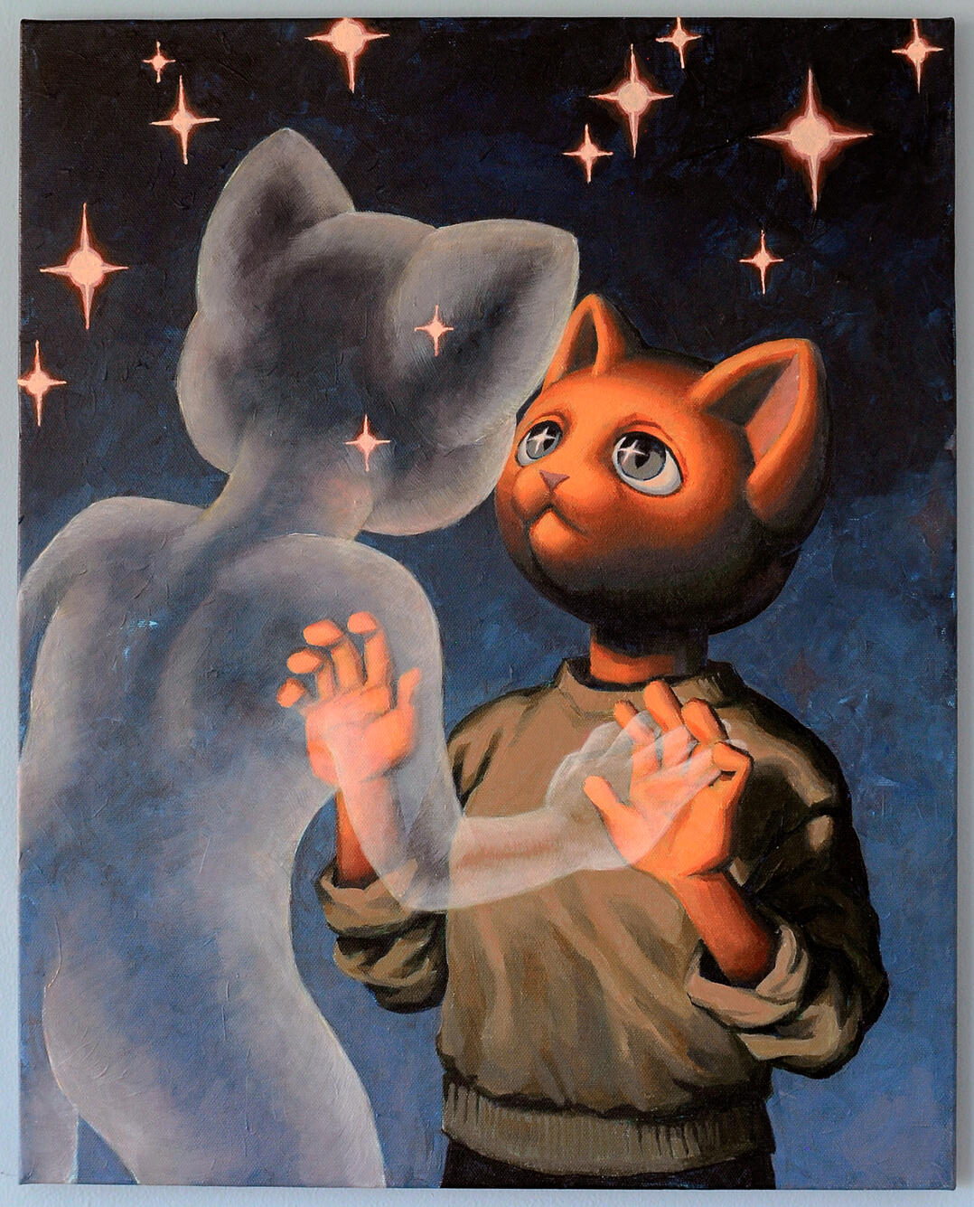 Starstruck (acrylic on canvas, 2024)