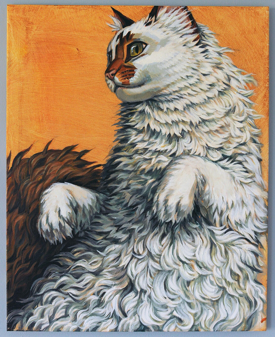 Tangle (acrylic on canvas, 2024)